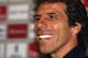 LONDON - JULY 7: Gianfraco Zola talks to the press about his move away from Chelsea during the press conference on July 7, 2003 at Stamford Bridge in Chelsea, London. (Photo by Paul Gilham/Getty Images)
