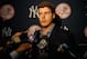 NEW YORK, NY - JANUARY 24: Hal Steinbrenner, Managing General Partner / Co-Chairperson speaks to the media after Jorge Posada announces his retirement from the New York Yankees during a press conference at Yankee Stadium on January 24, 2012 in the Bronx borough of New York City. (Photo by Mike Stobe/Getty Images)