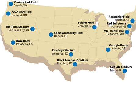 CONCACAF Announces 2013 Gold Cup Host Cities and Venues