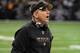 Jan 7, 2012; New Orleans, LA, USA; New Orleans Saints head coach Sean Payton reacts on the sideline against the Detroit Lions during the 2011 NFC Wild Card Playoff game at the Mercedes-Benz Superdome. The Saints defeated the Lions 45-28. Mandatory Credit: John David Mercer-USA TODAY Sports