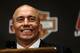 NEW YORK - MARCH 24: Georges St-Pierre of Montreal, Quebec, Canada speaks at a press conference for UFC 111 at Radio City Music Hall on March 24, 2010 in New York City. St-Pierre will face Dan Hardy of Nottingham UK in the Welterweight title bout. (Photo by Jeff Zelevansky/Getty Images)
