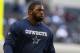 Oct 28, 2012; Arlington, TX, USA; Dallas Cowboys nose tackle Jay Ratliff prior to the game against the New York Giants at Cowboys Stadium. Mandatory Credit: Matthew Emmons-USA TODAY Sports