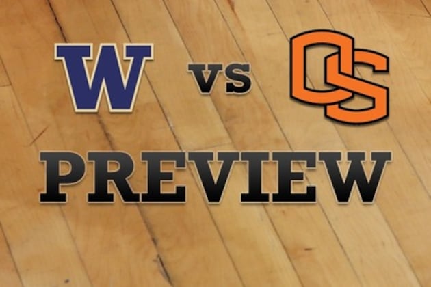 Washington vs. Oregon State: Full Game Preview