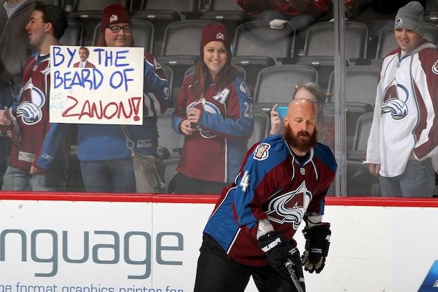 Greg Zanon Talks About His Wild Beard