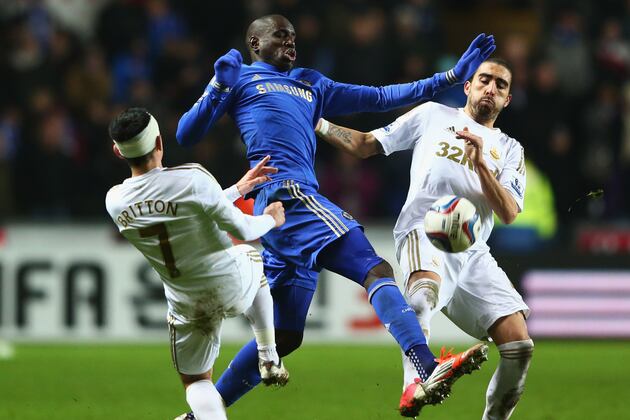 Swansea 0-0 Chelsea (2-0)