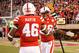 Eric Martin (left) is among several departing defensive leaders for Nebraska, but Stanley Jean-Baptiste (right) has a chance to step up at CB.