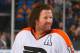 BUFFALO, NY - JANUARY 20: Scott Hartnell #19 of the Philadelphia Flyers stands on the ice during the pregame warm-up prior to playing the Buffalo Sabres at First Niagara Center on January 20, 2013 in Buffalo, New York. Buffalo won 5-2. (Photo by Rick Stewart/Getty Images)
