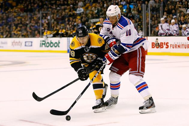 ESPN Gamecast: Bruins vs. Rangers