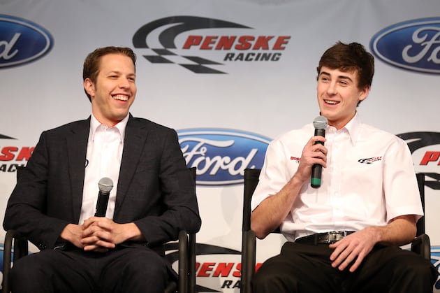 Blaney, 19, Debuts on Penske Stage
