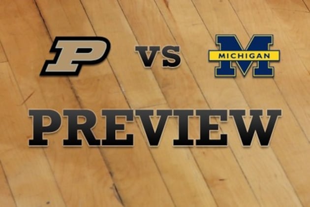 Purdue vs. Michigan: Full Game Preview