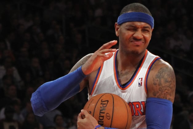 Anthony Shoots More as Knicks Win Less