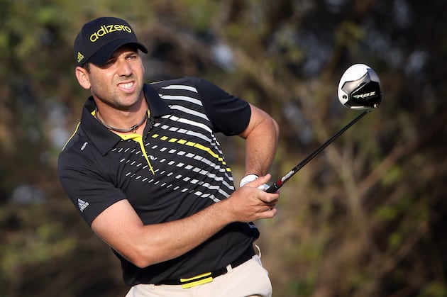 Garcia Tames Wind to Share Lead in Qatar
