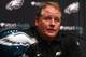 PHILADELPHIA, PA - JANUARY 17: Chip Kelly is introduced as the new head coach of the Philadelphia Eagles during a news conference at the team's NovaCare Complex on January 17, 2013 in Philadelphia, Pennsylvania. The former Oregon coach surprised many after he initially turned down NFL clubs saying he would remain at Oregon. (Photo by Rich Schultz /Getty Images)