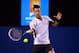 Novak Djokovic will take aim at a sixth Grand Slam title on Sunday.