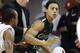 Dec 8, 2012; Raleigh, NC, USA; North Carolina State Wolfpack guard Lorenzo Brown (2) guards Cleveland State Vikings guard Bryn Forbes (2) during the second half at Reynolds Coliseum. The Wolfpack won 80-63. Mandatory Credit: Liz Condo-USA TODAY Sports