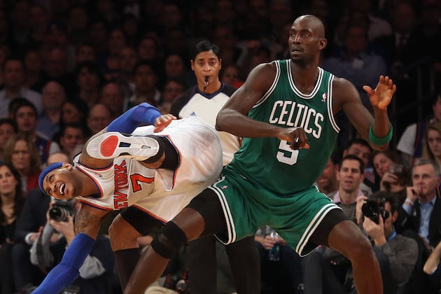 Amar'e Hopes Melo Doesn't Seek out KG