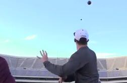 Video: Johnny Manziel Showcases His Trick Shots with Dude Perfect