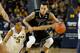 ANN ARBOR, MI - JANUARY 24: Anthony Johnson #1 of the Purdue Boilermakers tries to keep the ball from a diving Trey Burke #3 of the Michigan Wolverines during the second half at Crisler Center on January 24, 2013 in Ann Arbor, Michigan. Michigan won the game 68-53. (Photo by Gregory Shamus/Getty Images)