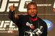 Oct. 28, 2011; Las Vegas, NV, USA; UFC fighter Quinton Jackson during weigh ins for UFC 137 at the Mandalay Bay event center. Mandatory Credit: Mark J. Rebilas-USA TODAY Sports