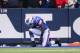 ORCHARD PARK, NY - DECEMBER 30: C.J. Spiller #28 of the Buffalo Bills celebrates his touchdown during an NFL game against the New York Jets at Ralph Wilson Stadium on December 30, 2012 in Orchard Park, New York. (Photo by Tom Szczerbowski/Getty Images)