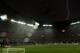 DONETSK, UKRAINE - JUNE 15: Lightning hits the stadium as play is suspended due to bad weather during the UEFA EURO 2012 group D match between Ukraine and France at Donbass Arena on June 15, 2012 in Donetsk, Ukraine. (Photo by Ian Walton/Getty Images)