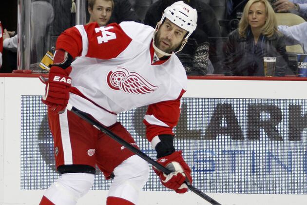 Red Wings Shake Up Lines as Bertuzzi, Helm Return