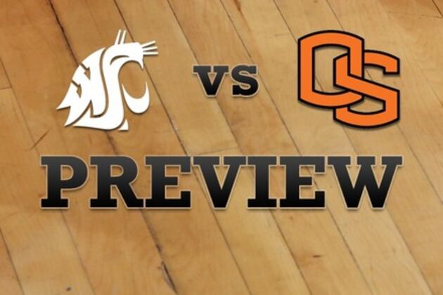 Washington State vs. Oregon State: Full Game Preview