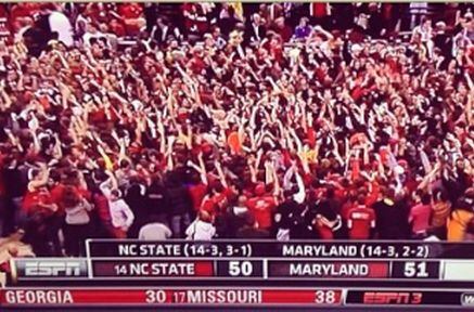 CBS Analyst on Court-Storming Terps Fans: 'Aren't You Embarrassed?'