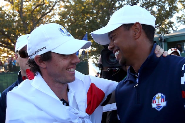 Ballesteros, McIlroy Join Woods on Video Game Cover