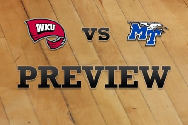 Western Kentucky vs. Middle Tenn State: Full Game Preview