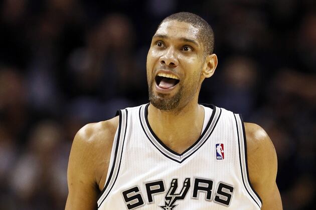 Tim Duncan Back to His Usual All-Star Spot