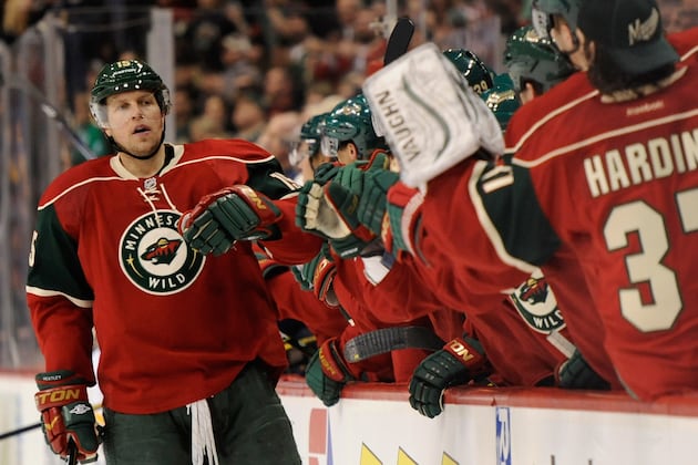 Wild vs. Red Wings - 01/25/2013