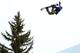 ASPEN, CO - JANUARY 24: Mark McMorris of Canada soars off a jump as he qualified first during the Men's Snowboard Slopestyle Elimination at Winter X Games Aspen 2013 at Buttermilk Mountain on January 24, 2013 in Aspen, Colorado. (Photo by Doug Pensinger/Getty Images)