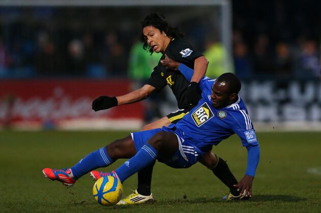 Jordi Gómez on the Spot for Wigan Athletic at Macclesfield Town