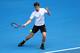 MELBOURNE, AUSTRALIA - JANUARY 26: Andy Murray of Great Britain plays a forehand in a practice session during day thirteen of the 2013 Australian Open at Melbourne Park on January 26, 2013 in Melbourne, Australia. (Photo by Julian Finney/Getty Images)