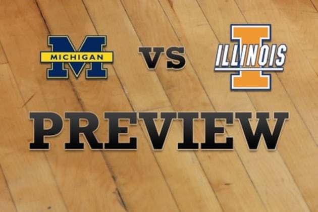 Michigan vs. Illinois: Full Game Preview
