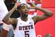 RALEIGH, NC - JANUARY 09: C.J. Leslie #5 of the North Carolina State Wolfpack reacts after being called for a blocking foul against the Georgia Tech Yellow Jackets during play at PNC Arena on January 9, 2013 in Raleigh, North Carolina. North Carolina State won 83-70. (Photo by Grant Halverson/Getty Images)