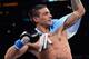 LOS ANGELES, CA - JUNE 23: Lucas Matthysse, from Argentina, celebrates after knocking out Humberto Soto, from Mexico, during the 12-round WBC Continental Americas Super Lightweight title bout at Staples Center on June 23, 2012 in Los Angeles, California. (Photo by Kevork Djansezian/Getty Images)