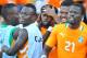 RUSTENBURG, SOUTH AFRICA - JANUARY 26, Yao Gervinho of Ivory Coast (hand on head) celebrates his goal during the 2013 African Cup of Nations match between Ivory Coast and Tunisia at Royal Bafokeng Stadium on January 26, 2013 in Rustenburg, South Africa. (Photo by Duif du Toit / Gallo Images/Getty Images)