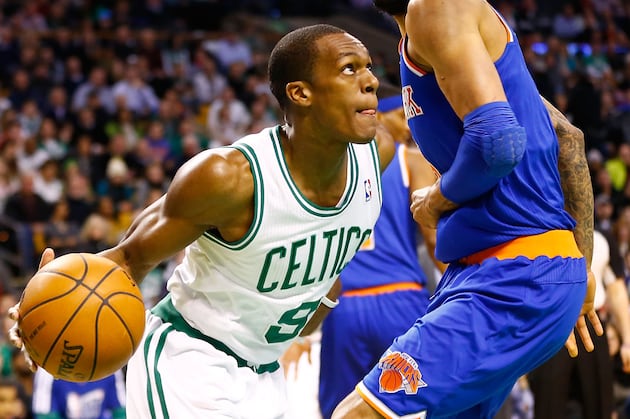 Rondo (Knee) out vs. Heat