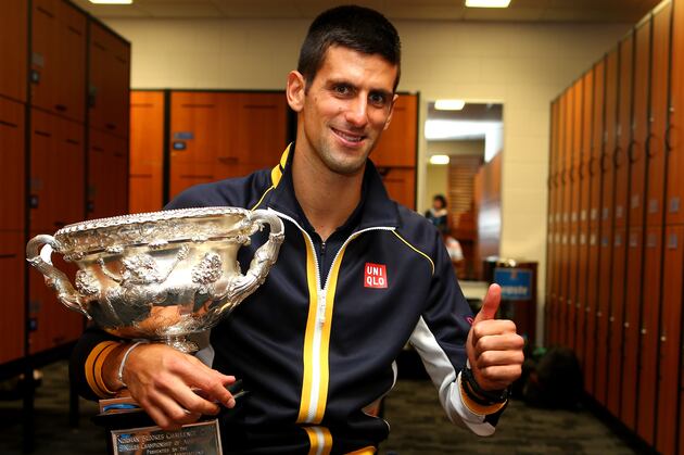 Djokovic First of Era to Claim 3 Straight Aussies