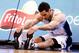 ORLANDO, FL - JANUARY 20: J.J. Redick #7 of the Orlando Magic stretches during the game against the Dallas Mavericks at Amway Center on January 20, 2013 in Orlando, Florida. NOTE TO USER: User expressly acknowledges and agrees that, by downloading and or using this photograph, User is consenting to the terms and conditions of the Getty Images License Agreement. (Photo by Sam Greenwood/Getty Images)