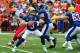 Drew Brees drops back for a pass at the Pro Bowl