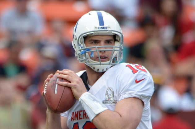 Andrew Luck Leads All Passers in Pro Bowl