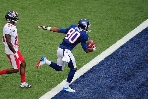 Giants' Victor Cruz Sets Pro Bowl Record with 10 Catches