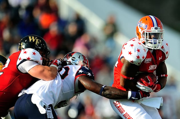 Gillislee, Nixon Play in 2013 Senior Bowl