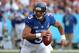 Jan 27, 2013, Honolulu, HI, USA; Seattle Seahawks quarterback Russell Wilson (3) scrambles during the 2013 Pro Bowl at Aloha Stadium. The NFC defeated the AFC 62-35. Mandatory Credit: Kirby Lee-USA TODAY Sports