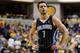 INDIANAPOLIS, IN - APRIL 30: J.J. Redick #7 of the Orlando Magic looks on late in the game on the way to a 93-78 loss to the Indiana Pacers in Game Two of the Eastern Conference Quarterfinals during the 2012 NBA Playoffs on April 30, 2012 at Bankers Life Fieldhouse in Indianapolis, Indiana. NOTE TO USER: User expressly acknowledges and agrees that, by downloading and or using this photograph, User is consenting to the terms and conditions of the Getty Images License Agreement. (Photo by Gregory Shamus/Getty Images)