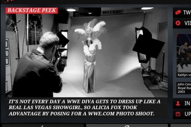 WWE app screenshot