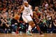 BOSTON, MA - JANUARY 27: Paul Pierce #34 of the Boston Celtics dribbles the ball past Ray Allen #34 of the Miami Heat during the game on January 27, 2013 at TD Garden in Boston, Massachusetts. NOTE TO USER: User expressly acknowledges and agrees that, by downloading and or using this photograph, User is consenting to the terms and conditions of the Getty Images License Agreement. (Photo by Jared Wickerham/Getty Images)